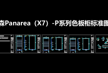 《图森Panarea（X7）-P系列色板柜标准图》